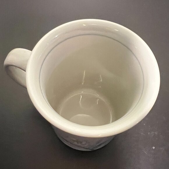 Vintage OTAGIRI Embossed Textured Daffodils Floral Ceramic Cup Mug - Picture 13 of 14